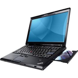 Lenovo ThinkPad T500 15-tum (2008) - Core 2 Duo P8600 - 4GB - SSD 64 GB AZERTY - Fransk