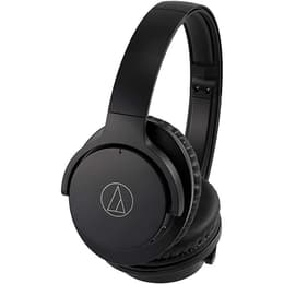 Audio Technica ATH-ANC500BT noise Cancelling trådbunden + trådlös Hörlurar med microphone - Svart