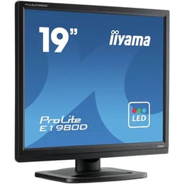 19-tum Iiyama E1980SD 1920 x 1080 LCD Monitor Svart