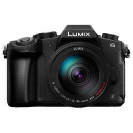 Reflex Lumix DMC-G80 - Svart + Panasonic Lumix G Vario 14-140mm f/3.5-5.6 II ASPH Power OIS f/3.5-5.6