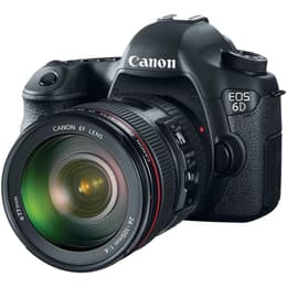 Reflex EOS 6D - Svart + Canon Canon EF 24-105 mm f/4L IS II USM f/4L IS II USM