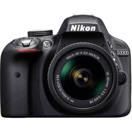Reflex D3300 - Svart + Nikon AF-P DX Nikkor 18-55mm f/3.5-5.6G VR f/3.5-5.6