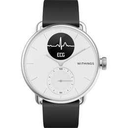 Withings ScanWatch Bluetooth 38 mm - Svart/Vit
