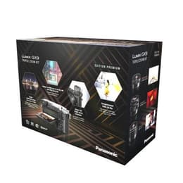 Annat LUMIX GX9 TRIPLE ZOOM KIT - Svart