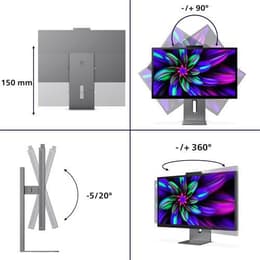 27-tum Philips 27E3U7903/00 5120 x 2880 LED Monitor Grå