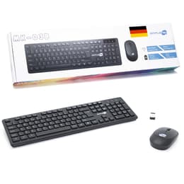 Simpletek Keyboard QWERTZ Tysk Wireless MK-03B