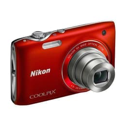 Nikon Coolpix S3100 Kompakt 14 - Röd