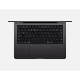 MacBook Pro 14" (2024) - Apple M4 Pro med 14-kärnig CPU och 20-kärnig grafikprocessor - 24GB RAM - SSD 1000GB - Standardskärm - QWERTY - Engelsk