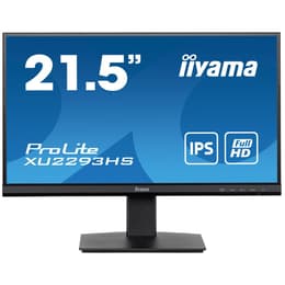 21.5-tum Iiyama XU2293HS-B5 1920 x 1080 LED Monitor Svart