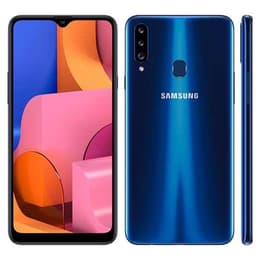Galaxy A20S 64GB - Blå - Olåst