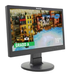 19-tum Lenovo D186 1366 x 768 LCD Monitor Svart