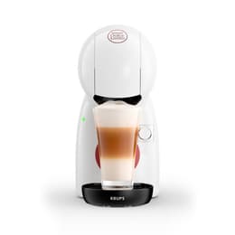 Espresso med kapslar Dolce gusto kompatibel Krups XS Piccolo KP1A0110 0,8L - Vit
