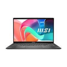 MSI Modern 15 F13MG 15-tum (2023) - Core i3 - Gen 13 (U) - 8GB - SSD 512 GB QWERTY - Engelsk