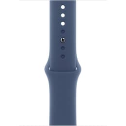 Apple Watch Series 8 (2022) GPS + Mobilnät 45 mm - Aluminium Midnight - Sportband Blå