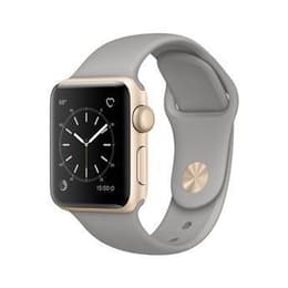 Apple Watch Series 4 (2018) GPS 40 mm - Aluminium Guld - Sportband Grå