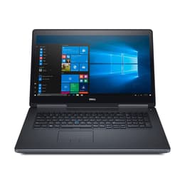 Dell Precision 7720 17-tum (2017) - Core i7-7820HQ - 16GB - SSD 512 GB QWERTY - Engelsk