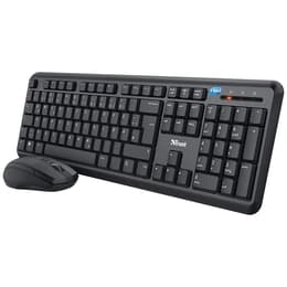 Trust Keyboard QWERTZ Tysk Wireless YMO 24080
