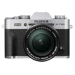 DSLR - Fujifilm X-T20 - Grå + Fujifilm XF 18-55mm f/2.8-4 R LM OIS