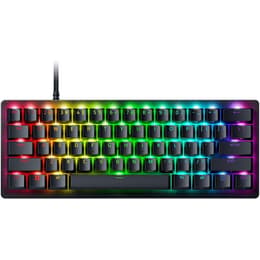 Razer Keyboard AZERTY Fransk Bakgrundsbelyst tangentbord Huntsman V3 Pro Mini
