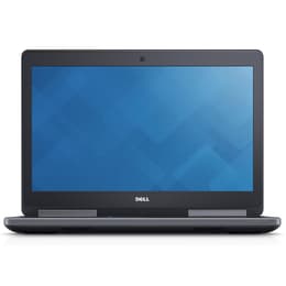 Dell Precision 7510 15-tum (2017) - Core i7-6820HQ - 16GB - SSD 512 GB QWERTY - Engelsk