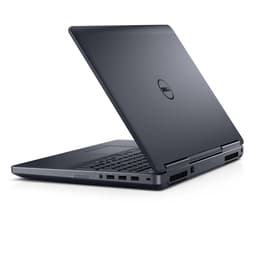 Dell Precision 7510 15-tum (2017) - Core i7-6820HQ - 16GB - SSD 512 GB QWERTY - Engelsk