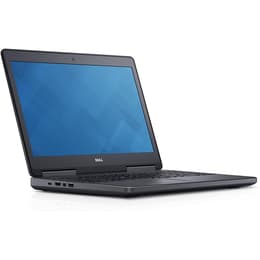 Dell Precision 7510 15-tum (2017) - Core i7-6820HQ - 16GB - SSD 512 GB QWERTY - Engelsk