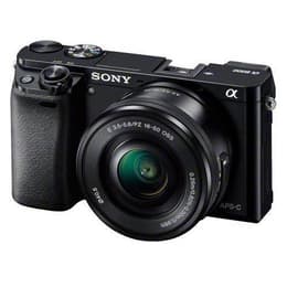 Alpha a6000 - Svart + Sony E 16-50 mm f/3.5-5.6 PZ OSS + E 55-210mm f/4.5-6.3 OSS f/3.5-5.6 + f/4.5-6.3