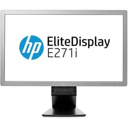 27-tum HP EliteDisplay E271I 1920x1080 LCD Monitor Vit/Svart