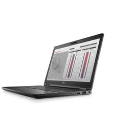 Dell Precision 3530 15-tum (2018) - Core i5 - Gen 8 (H) - 16GB - SSD 256 GB AZERTY - Fransk