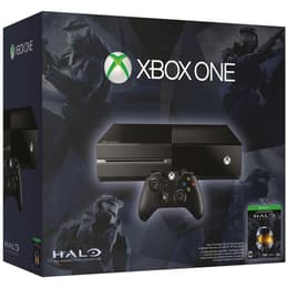 Xbox One 500GB - Svart + Halo Master Chief Collection