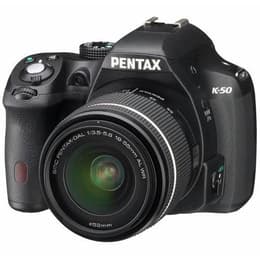 Reflex K-50 - Svart + Pentax SMC DAL 50-200mm f/4-5.6 f/4-5.6