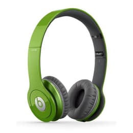 Beats By Dr. Dre Solo HD noise Cancelling kabelansluten Hörlurar med microphone - Grön/Grå