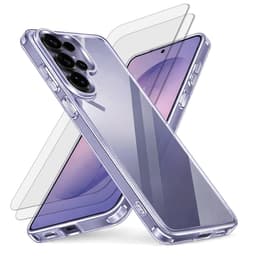 Skal Galaxy S26 Ultra och 2 st skärmskydd - TPU - Genomskinlig