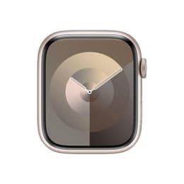 Apple Watch Series 7 (2021) - (armband ingår ej) - GPS + Mobilnät 45 mm - Stjärnglans Aluminium