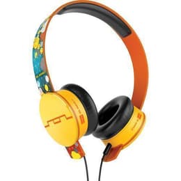 Sol Republic Deadmau5 Edition kabelansluten Hörlurar med microphone - Gul/Orange