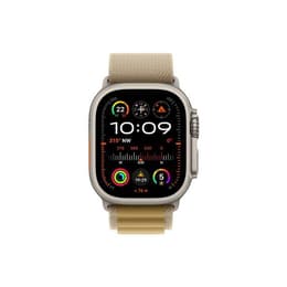 Apple Watch Ultra 2 (2023) GPS + Mobilnät 49 mm - Titan naturligt titan