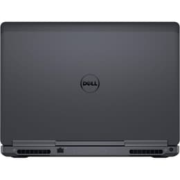 Dell Precision 7520 15-tum (2017) - Core i7-7820HQ - 16GB - SSD 1 TB AZERTY - Fransk