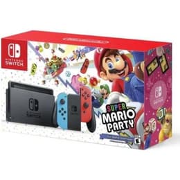 Switch 32GB - Svart + Super Mario Party