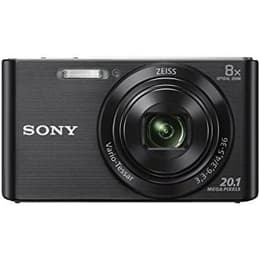 Kompakt DSC-W830 - Svart + Sony Zeiss Vario-Tessar 4,5-36mm f/3.3-6.3 f/3.3-6.3
