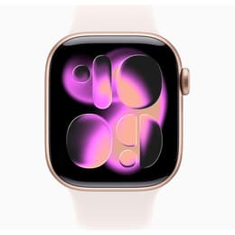 Apple Watch Series 11 (2025) GPS + Mobilnät 42 mm - Titan Guld