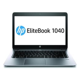 HP EliteBook Folio 1040 G1 14-tum (2014) - Core i5-4300U - 4GB - SSD 180 GB QWERTZ - Tysk