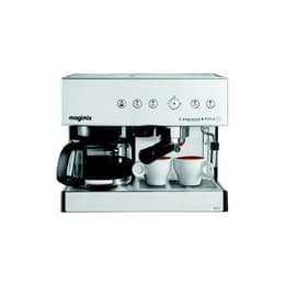 Espresso kaffemaskin kombinerad Magimix 11423 Auto Chrome Mat L - Grå