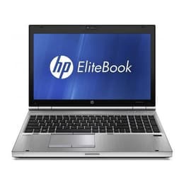 HP EliteBook 8570p 15-tum (2013) - Core i5-3320M - 8GB - SSD 128 GB AZERTY - Fransk
