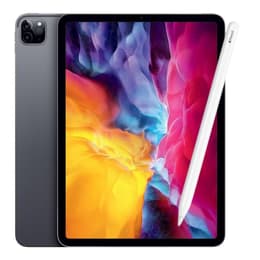 Bundle iPad Pro 11 (2020) 2:a generationen + Apple Pencil - 128GB - Grå Utrymme - Utan Sim-Port
