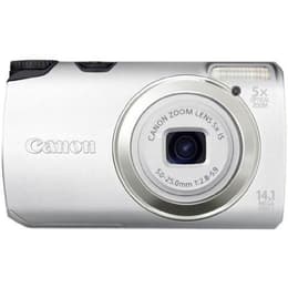 Canon PowerShot A3200 IS Kompakt 14 - Silver