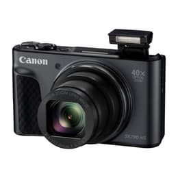 Kompakt PowerShot SX730 HS - Svart + Canon Canon Zoom Lens 40x IS 24-960 mm f/3.3-6.9 f/3.3-6.9