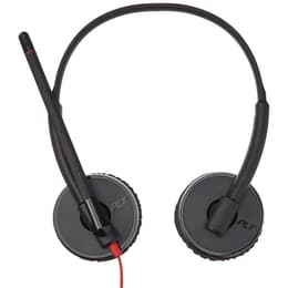 Plantronics Poly Blackwire 3225 kabelansluten Hörlurar med microphone - Svart