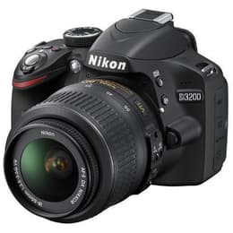 Reflex D3200 - Svart + Nikon 18-55 mm + 55-300 mm f/3.5-5.6GVR+f/4.5-5.6GEDVR