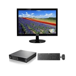 Lenovo ThinkCentre M83 Tiny 19" Core i7 2 GHz - SSD 256 GB - 8 GB QWERTY