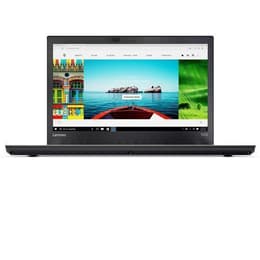 Lenovo Thinkpad T470 14-tum (2017) - Core i5-7300U - 8GB - SSD 256 GB AZERTY - Fransk
